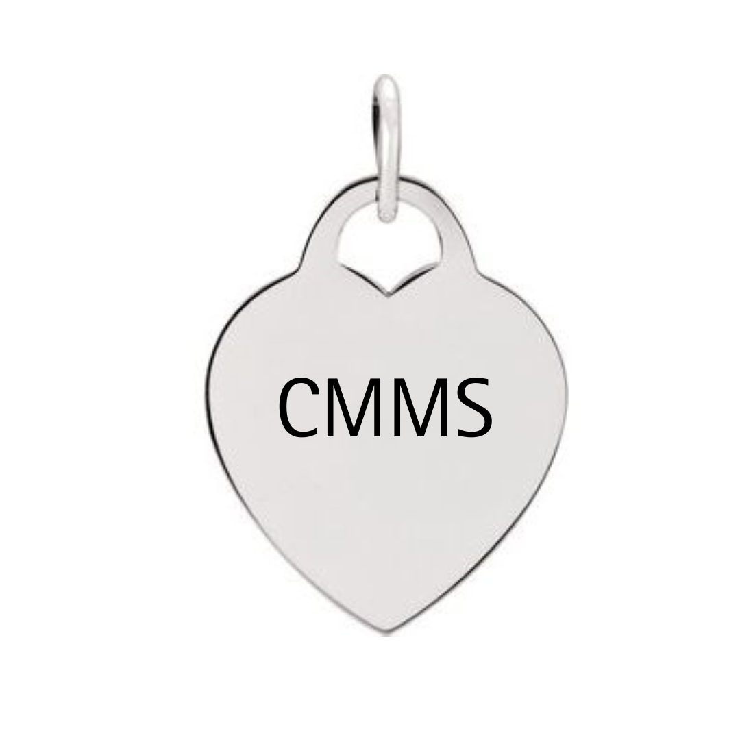 Heart Middle School Abbreviation Charm