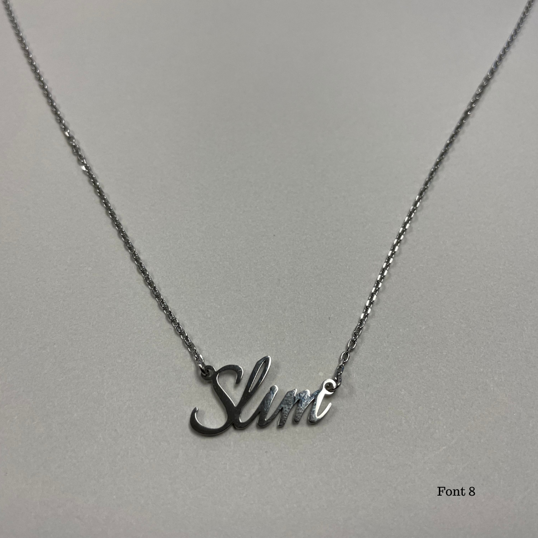 Signature Name Necklaces