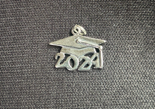 Grad Cap Year Charm