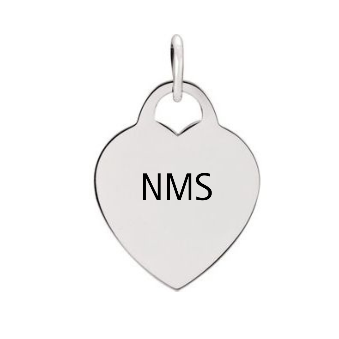 Heart Middle School Abbreviation Charm