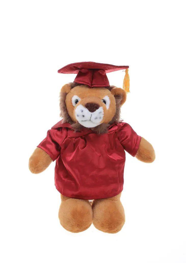 11" Graduation Lion