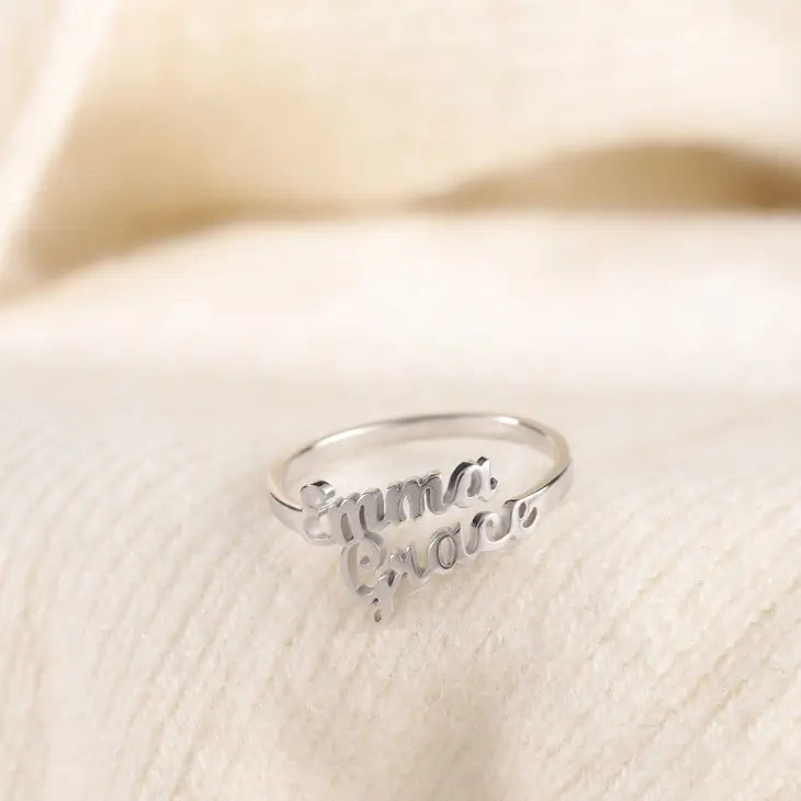 Two Name Ring