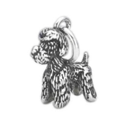 Tiny Poodle Dog Charm