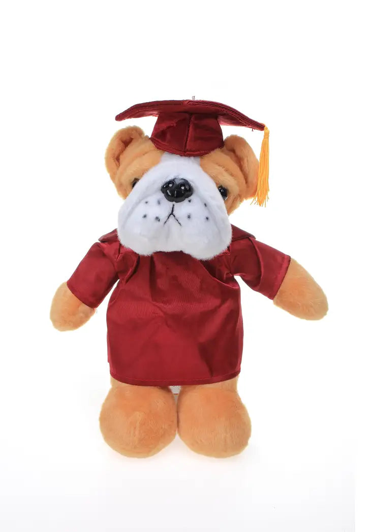 11" Graduation Bulldog