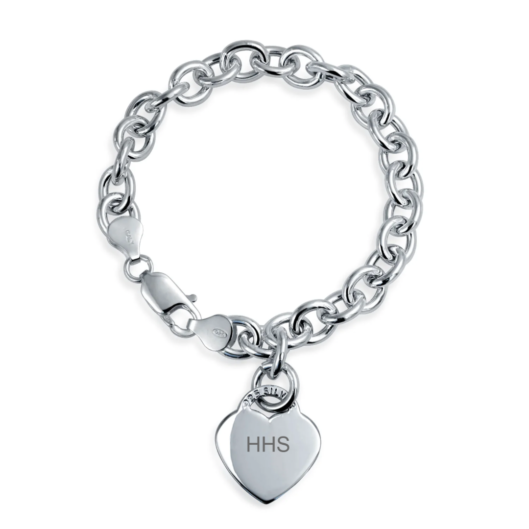 Heart High School Abbreviation Charm