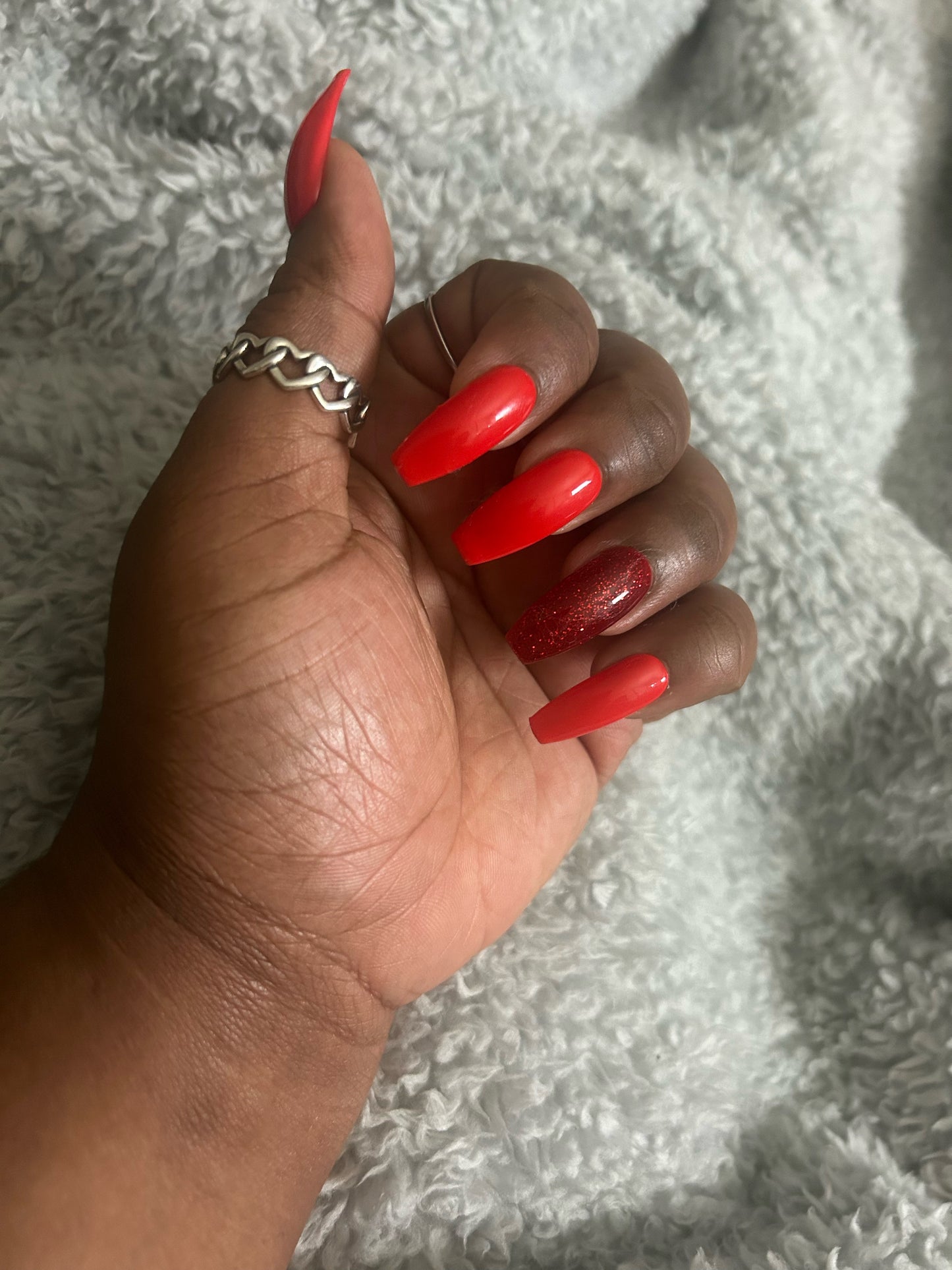 “Red Hot" Nail Set