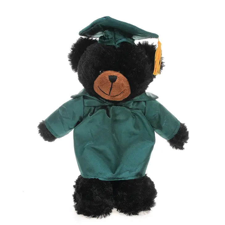 11" Black Graduation Bear