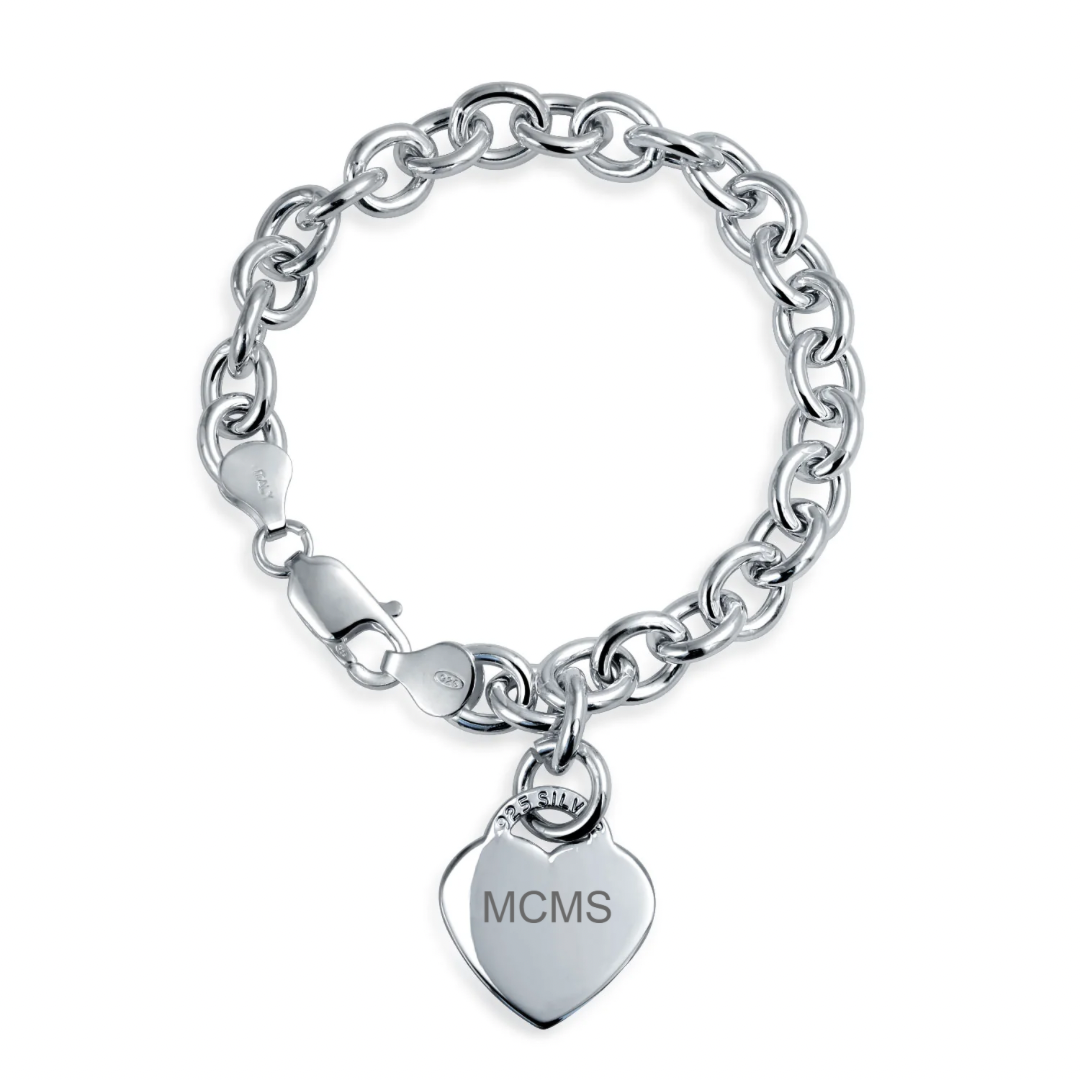 Heart Middle School Abbreviation Charm