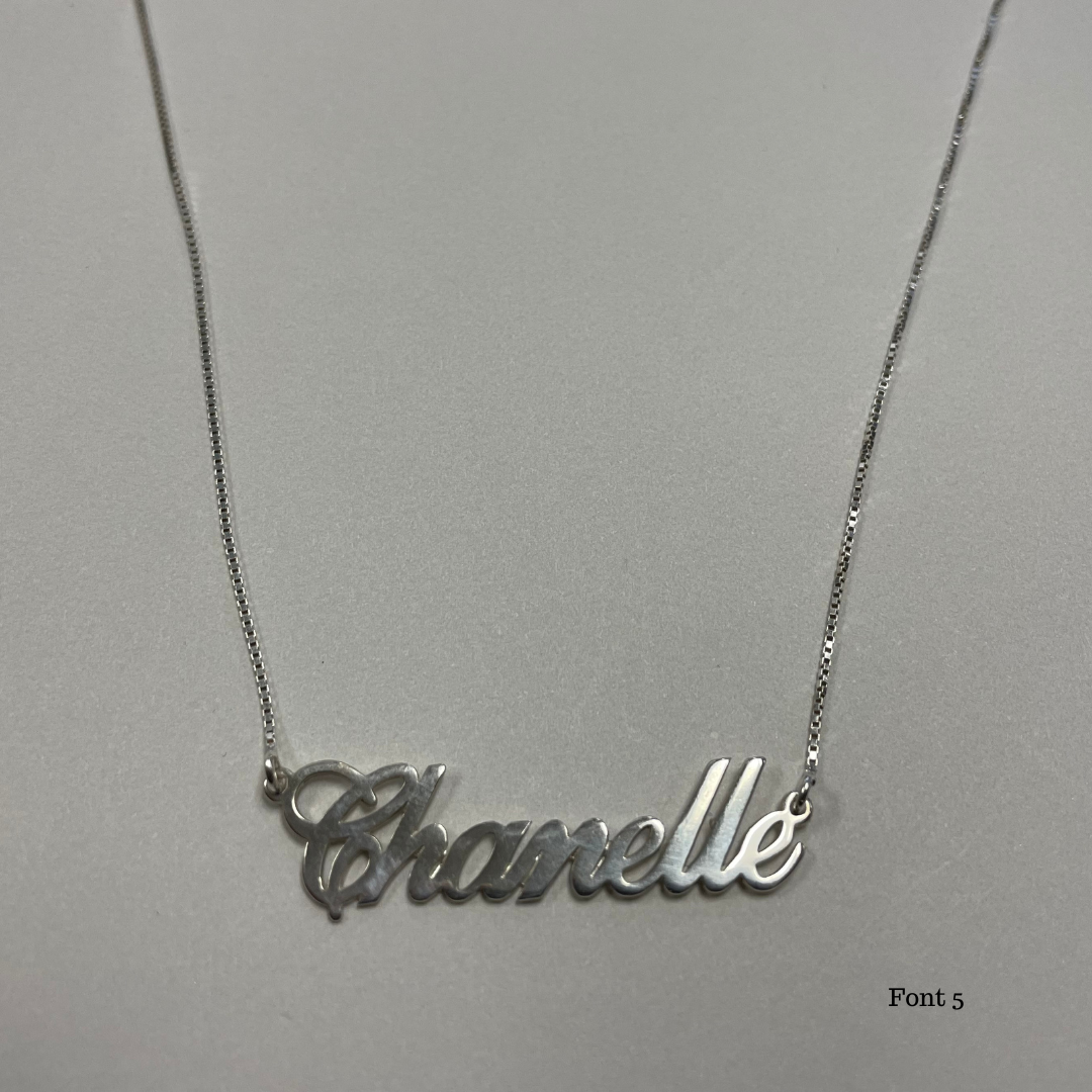 Signature Name Necklaces