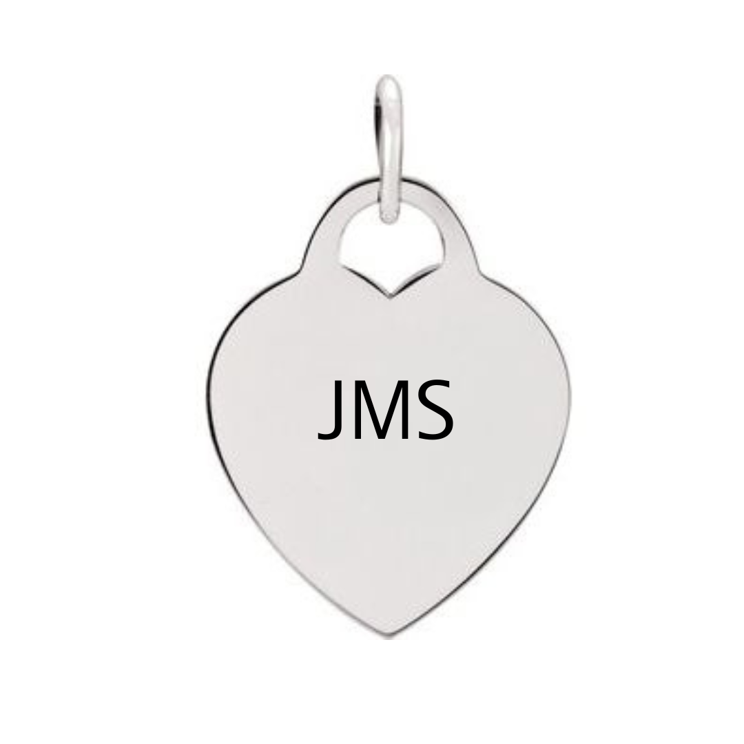 Heart Middle School Abbreviation Charm