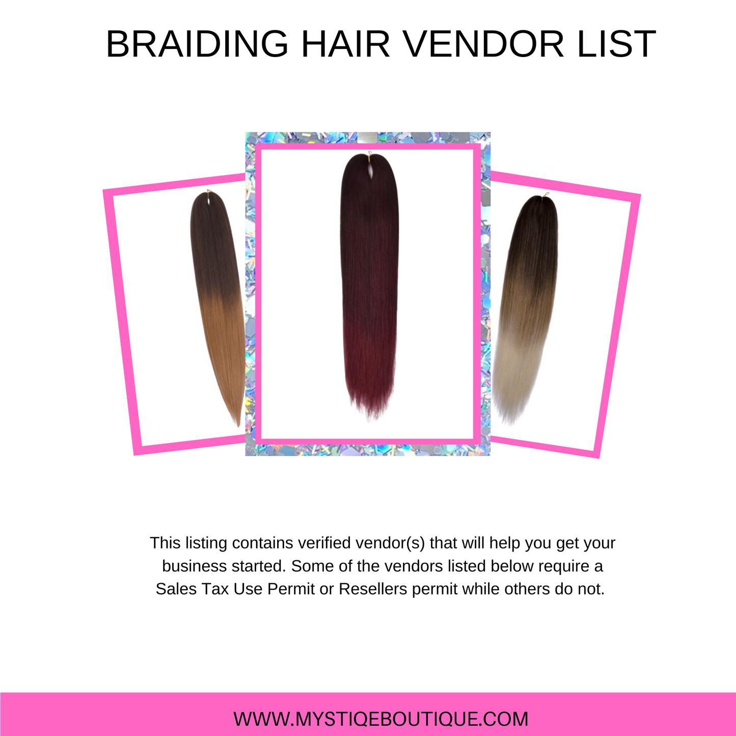 Braiding Hair Vendor List