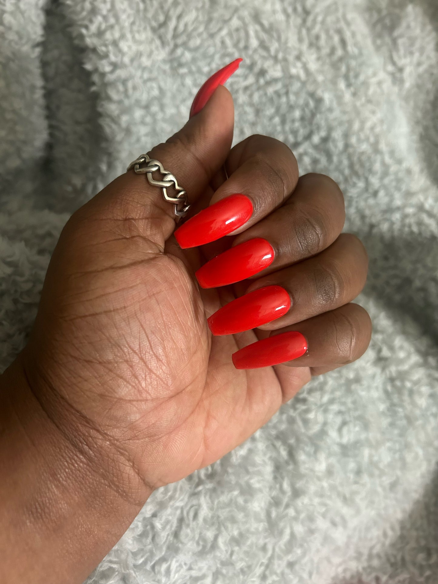 “Red Hot" Nail Set