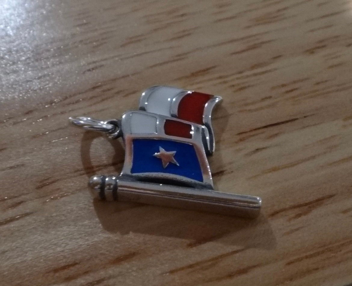 Enamel Texas Flag Charm