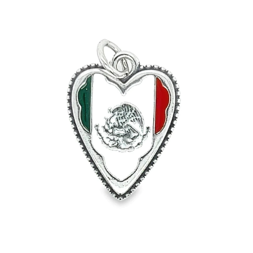 Mexico Heart Charm