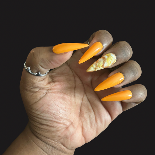 “Peaches & Cream" Nail Set