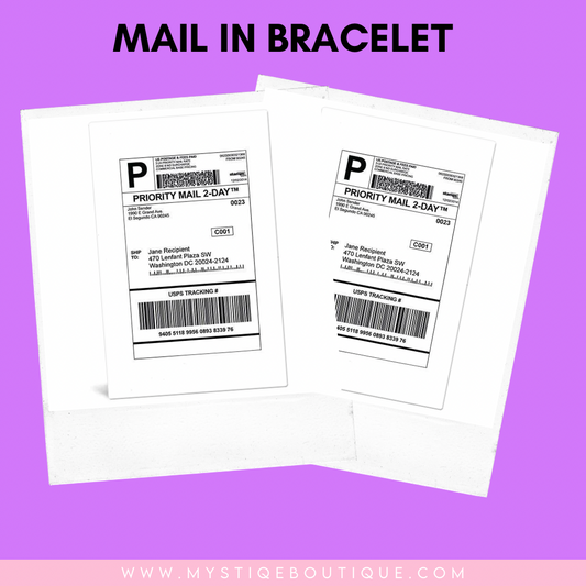 Mail In Charm Bracelet