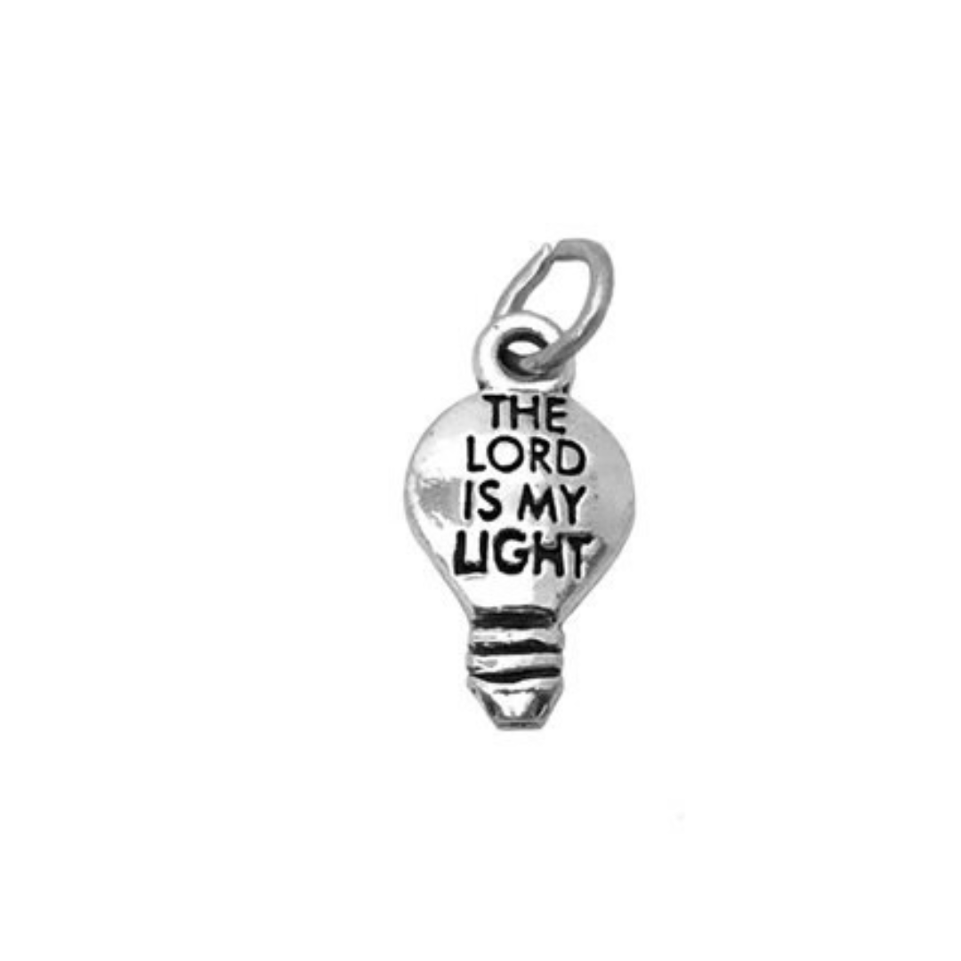 The Lord Is My Light Charm