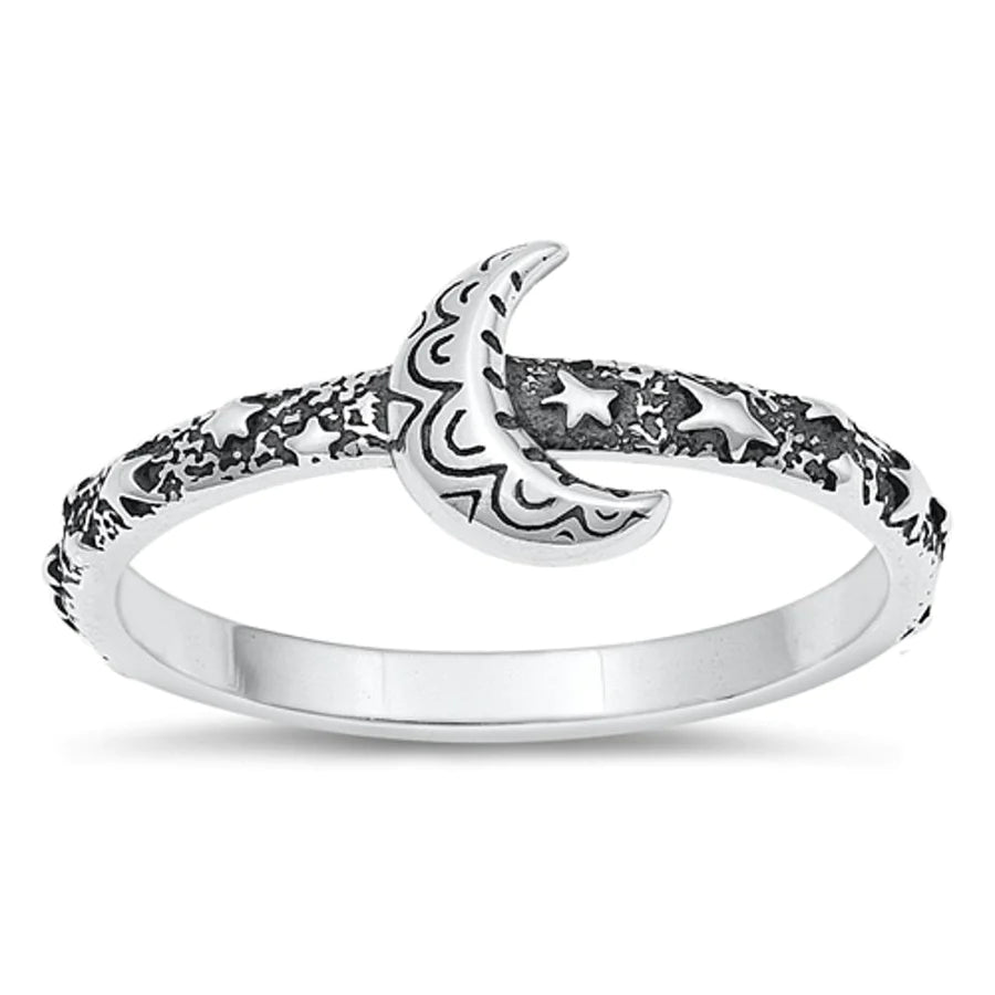 Crescent Moon Ring