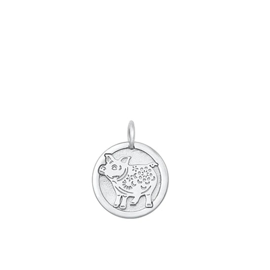 Chinese Zodiac Pig Charm