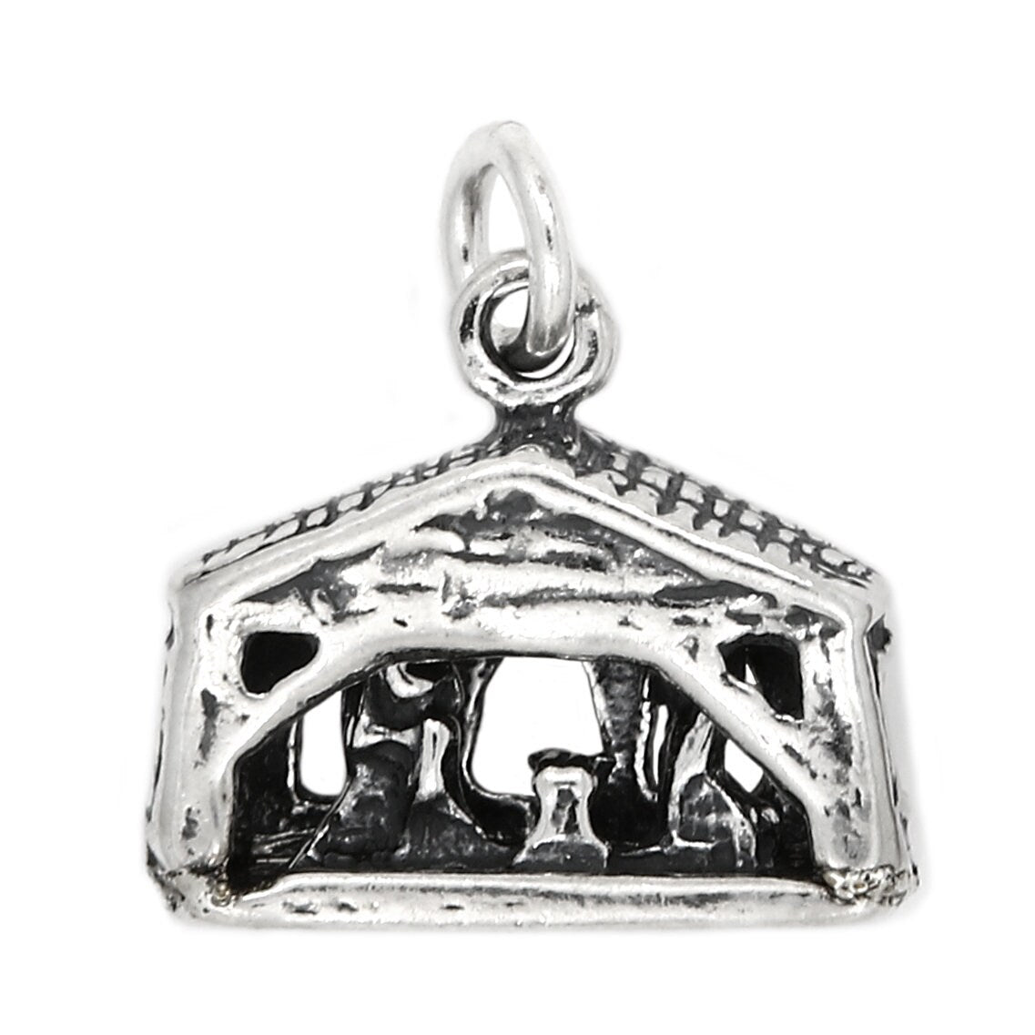 Christmas Nativity Scene Charm