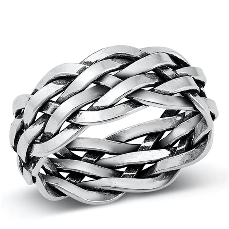 Men’s Basket Weave Ring