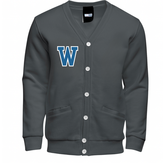 Gray Blue WHS Alumni Cardigan