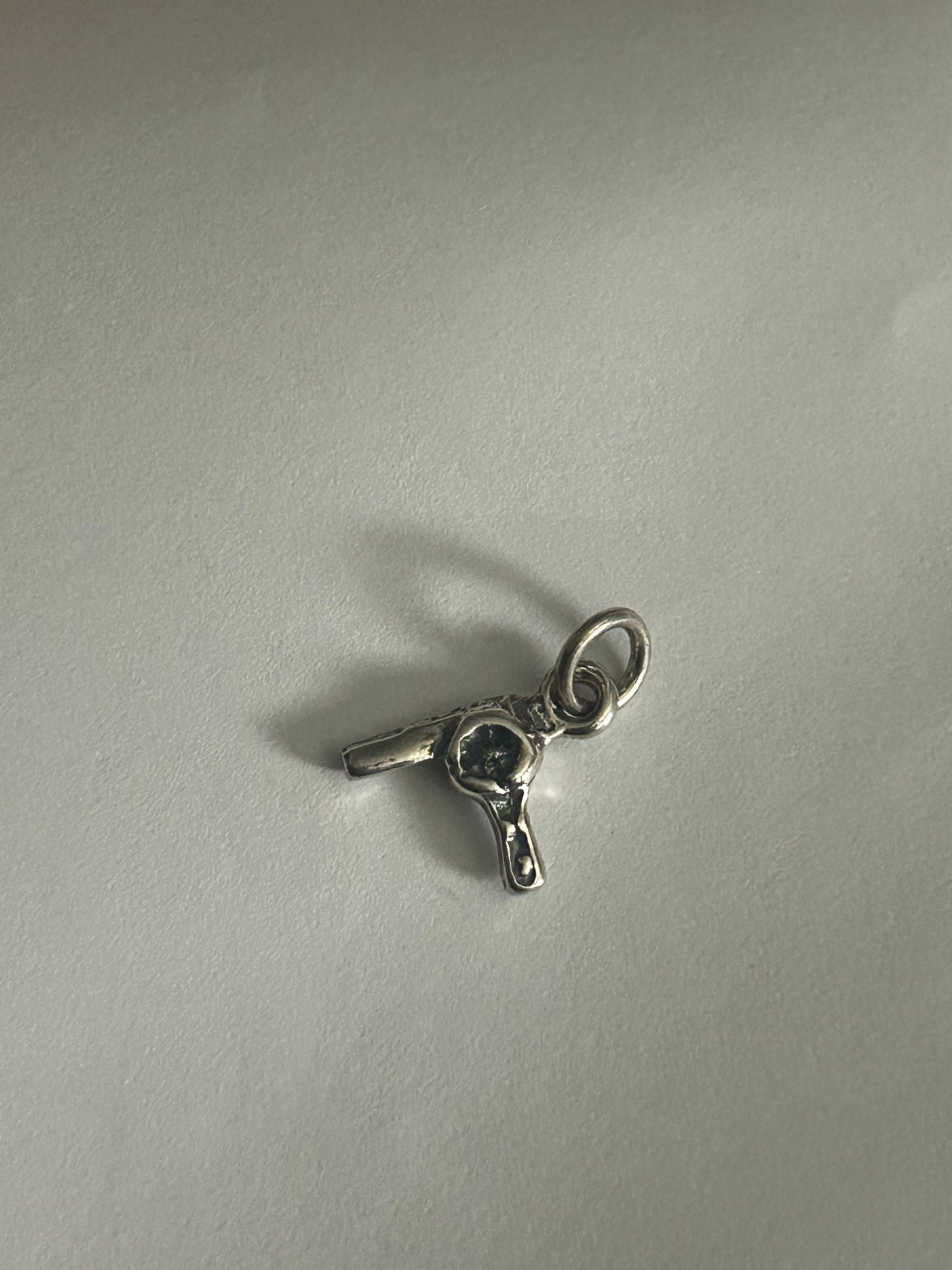 Tiny Hair Blowdryer Charm