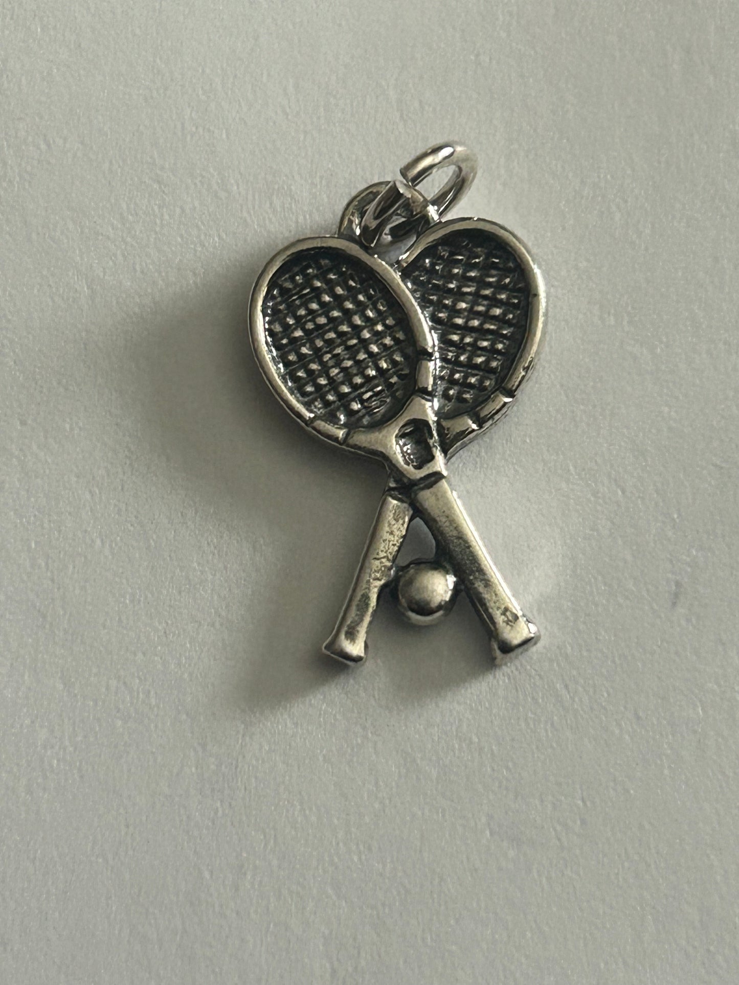 Pair of Tennis Rackets & Ball Charm