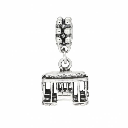 European Bead San Francisco Cable Car Charm