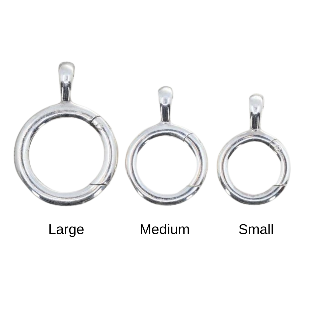 Large Circle Charm Holder