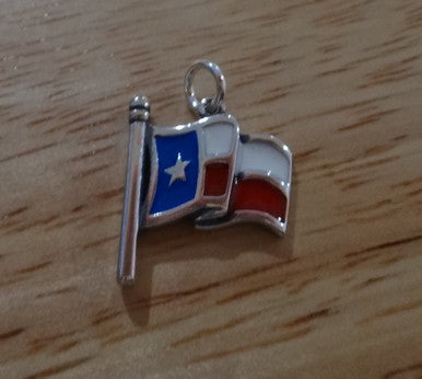 Enamel Texas Flag Charm