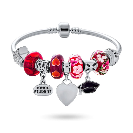 Honor Grad Charm Bracelet