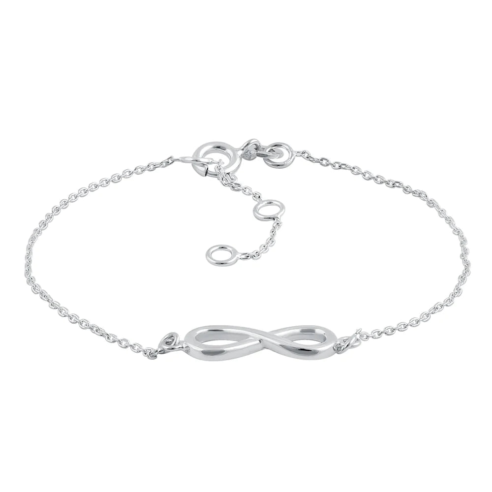 Sterling Silver Infinity Bracelet