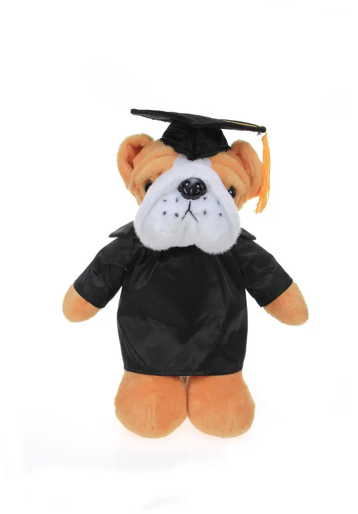 11" Graduation Bulldog