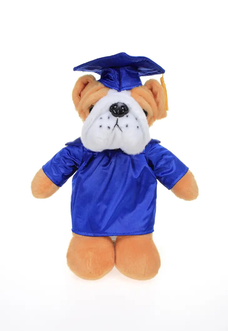 11" Graduation Bulldog