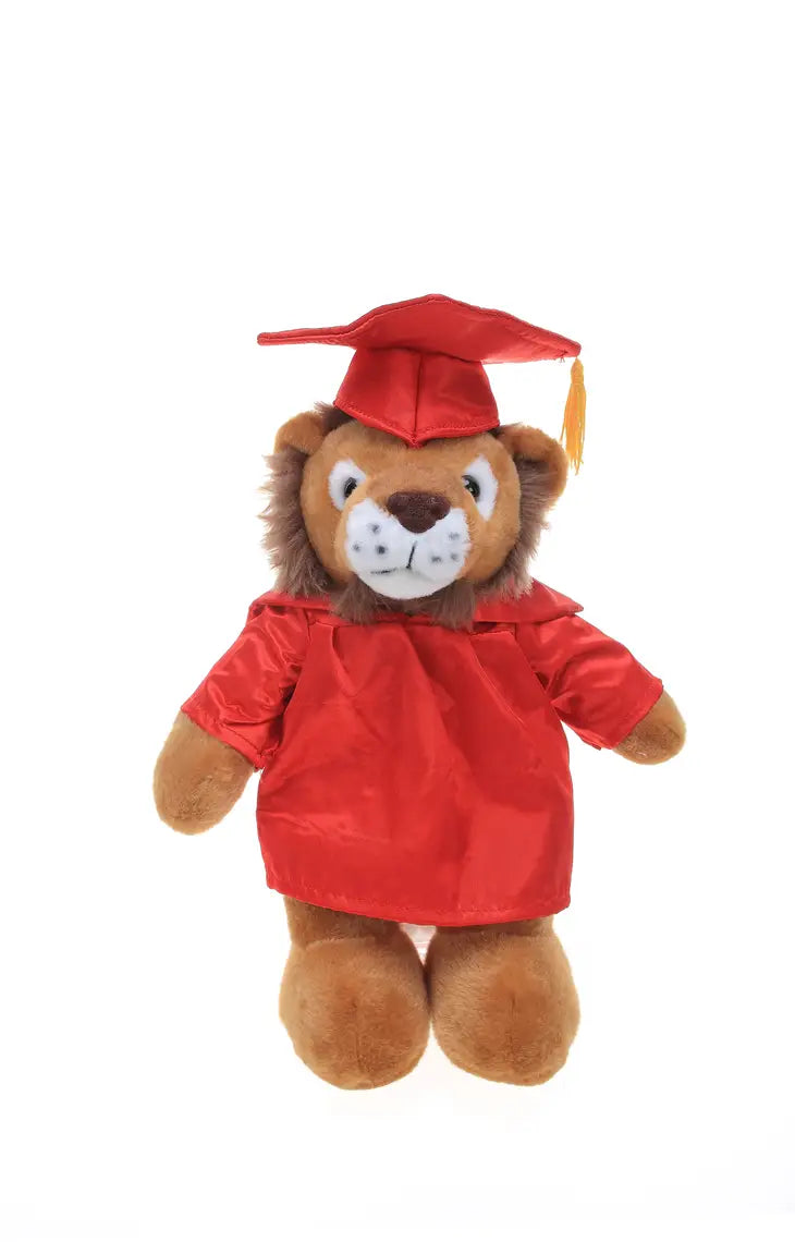 11" Graduation Lion