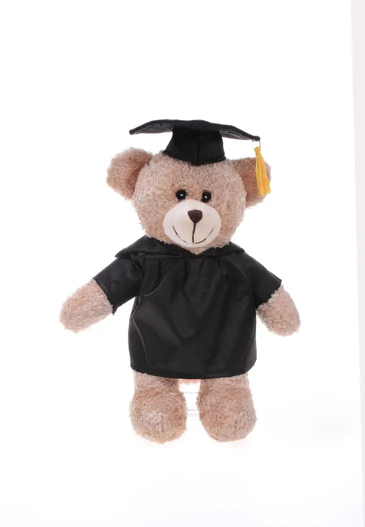 11" Tan Graduation Bear