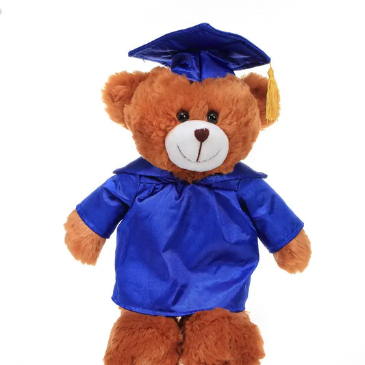 11" Brown Graduation Bear