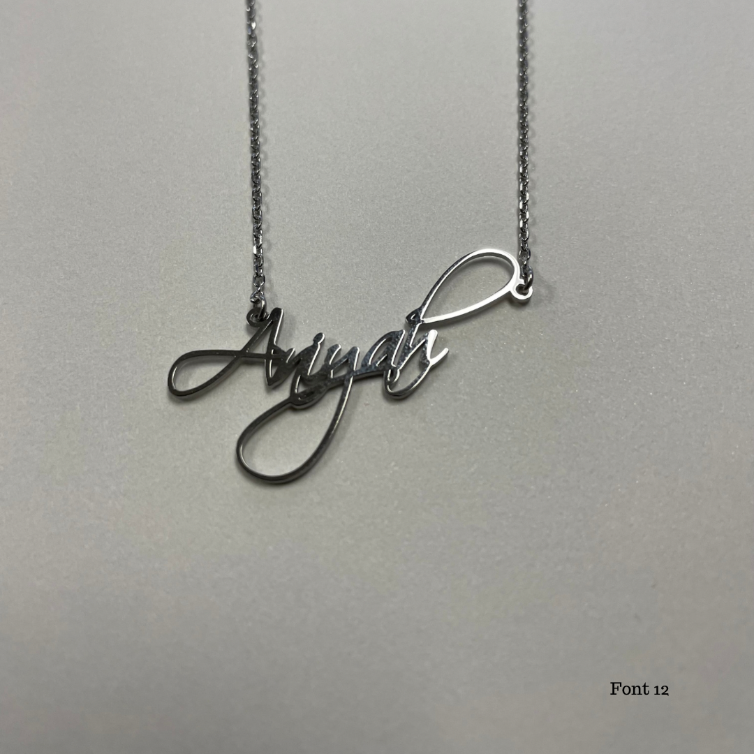 Signature Name Necklaces