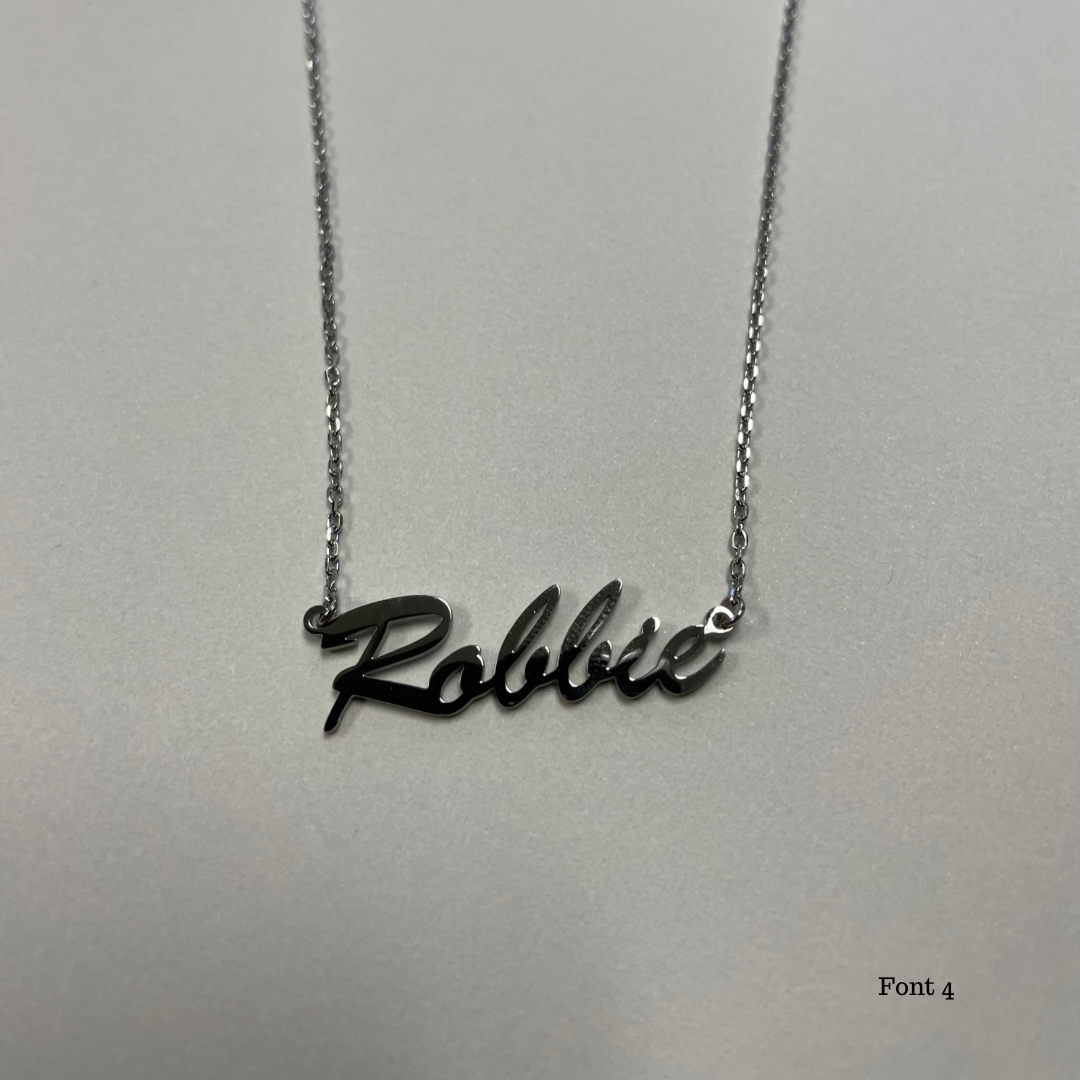 Signature Name Necklaces