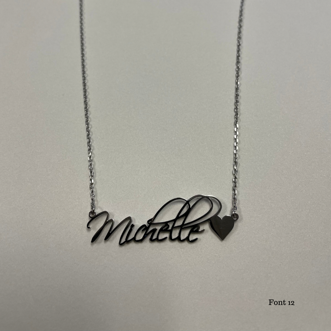 Signature Name Necklaces