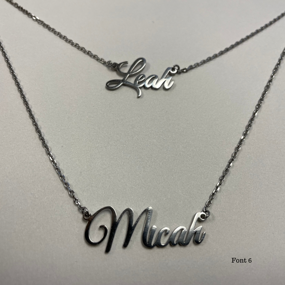 Two Name Layered Necklace