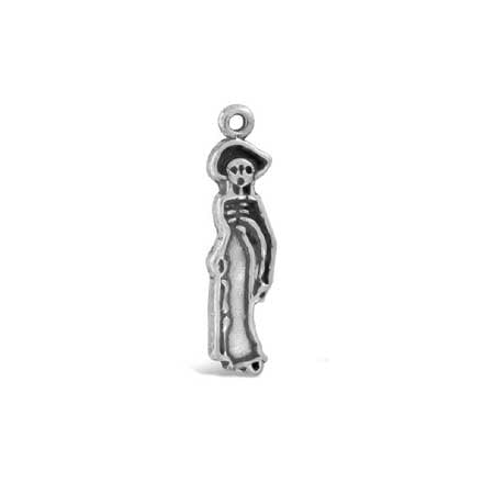 Dia De Los Muertos Woman Charm