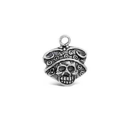 La Catrina Skull Charm