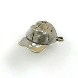 3D Baseball Cap Charm