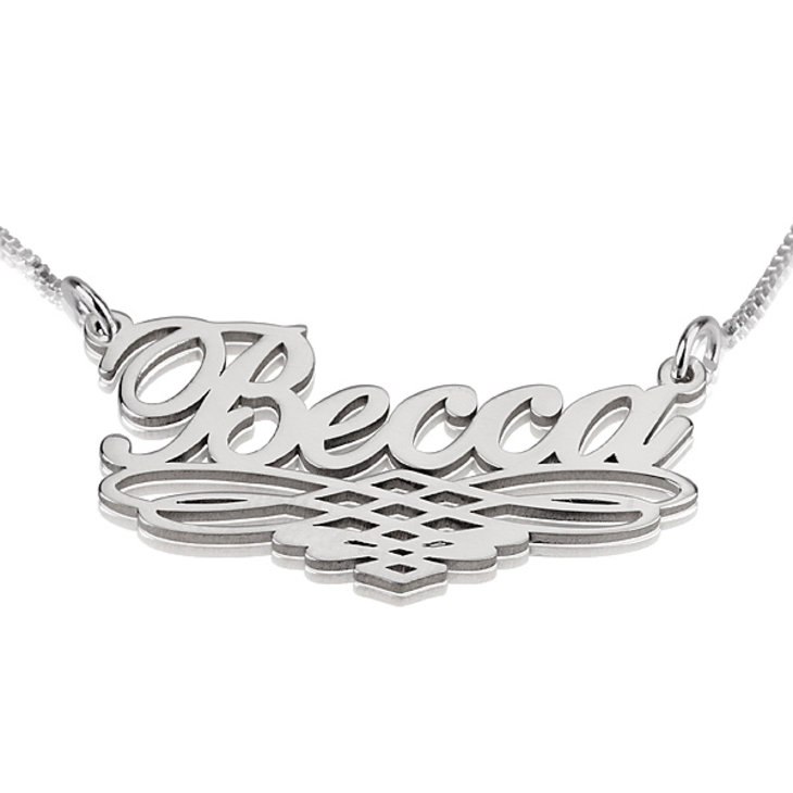 Underlined Name Necklace