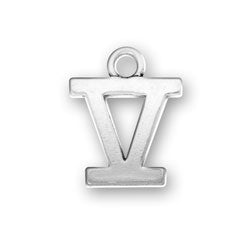 Roman Numeral V Charm