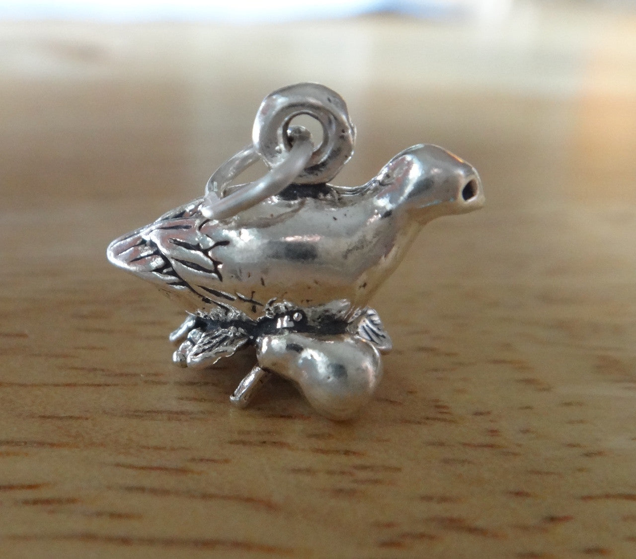 First Day of Christmas-Partridge in a Pear Tree Charm