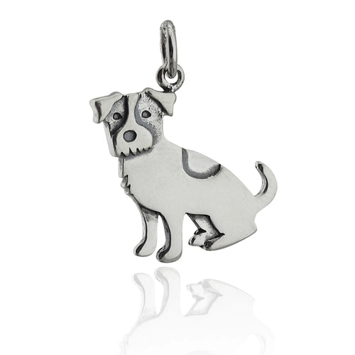 Detailed Jack Russell Terrier Dog Charm