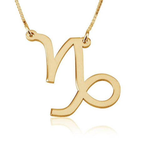 Capricorn Zodiac Necklace